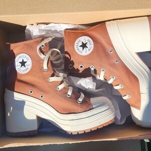 Converse Women's High-Top Platform Sneakers - Light Brown/Tan